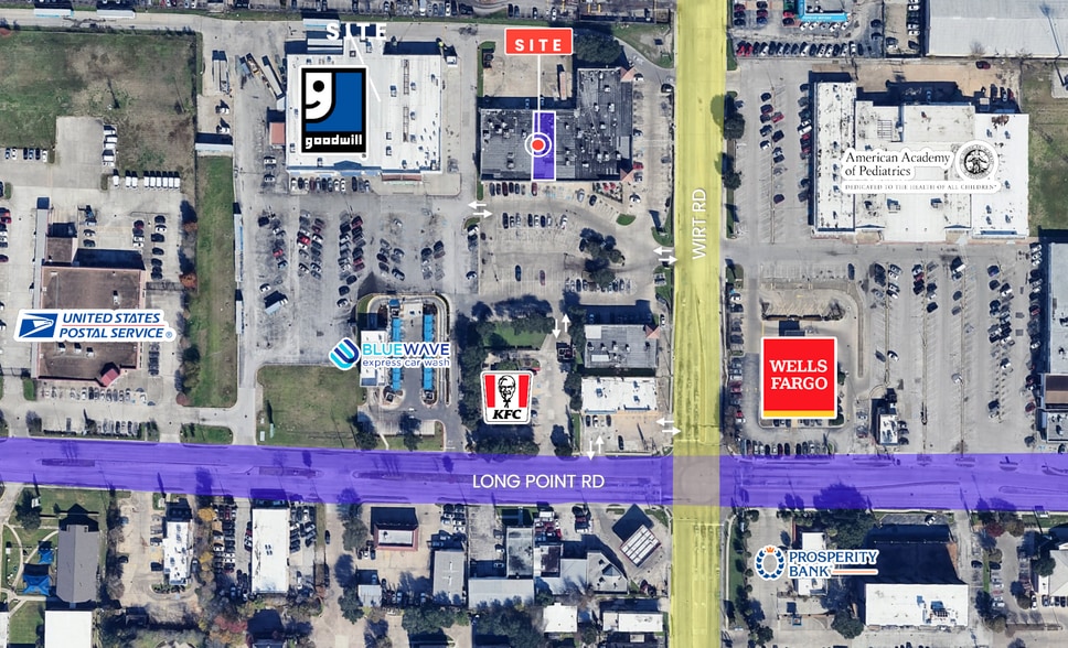 7902 Long Point Rd, Houston, TX for lease - Building Photo - Image 3 of 7