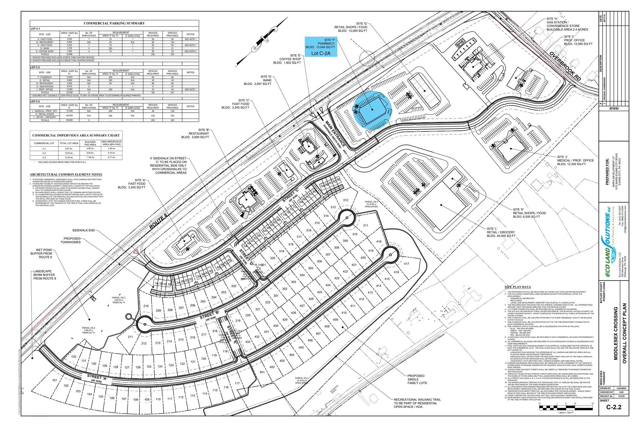 Middlesex Crossing, Valencia, PA 16059 Route 8 & Route 228
