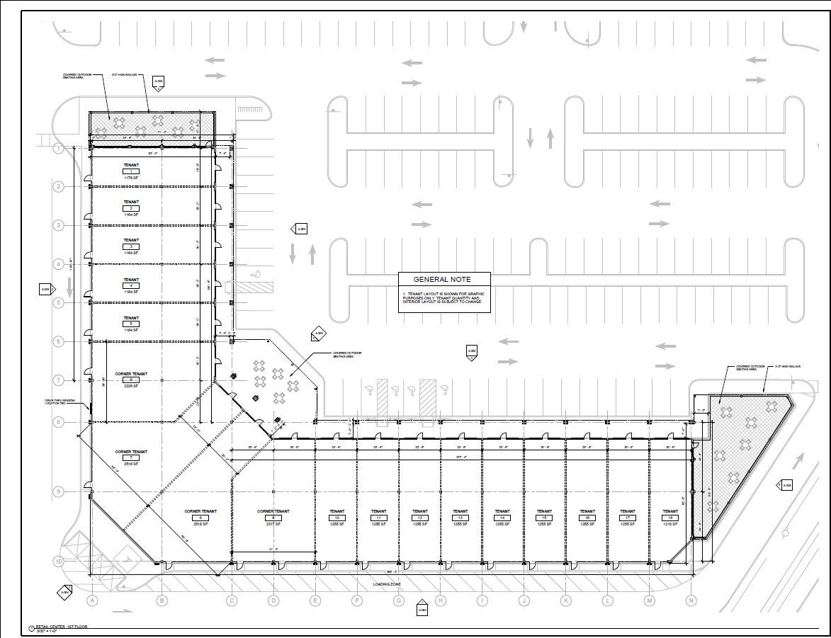 800 Oceanport Ave, Oceanport, NJ for lease Floor Plan- Image 1 of 6