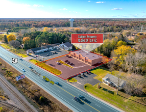 2025 Marinette Ave, Marinette, WI - aerial  map view - Image1