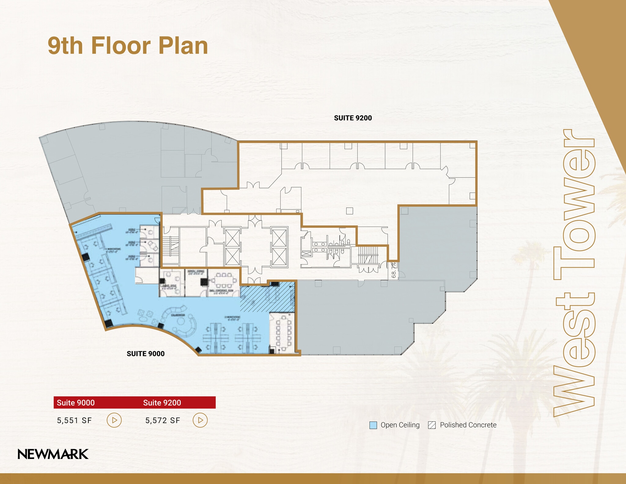 5000 Birch St, Newport Beach, CA for lease Floor Plan- Image 1 of 1