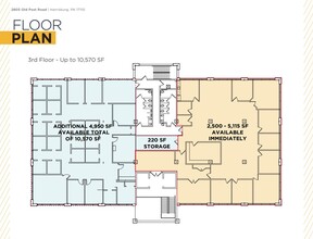 2805 Old Post Rd, Harrisburg, PA for lease Floor Plan- Image 1 of 1