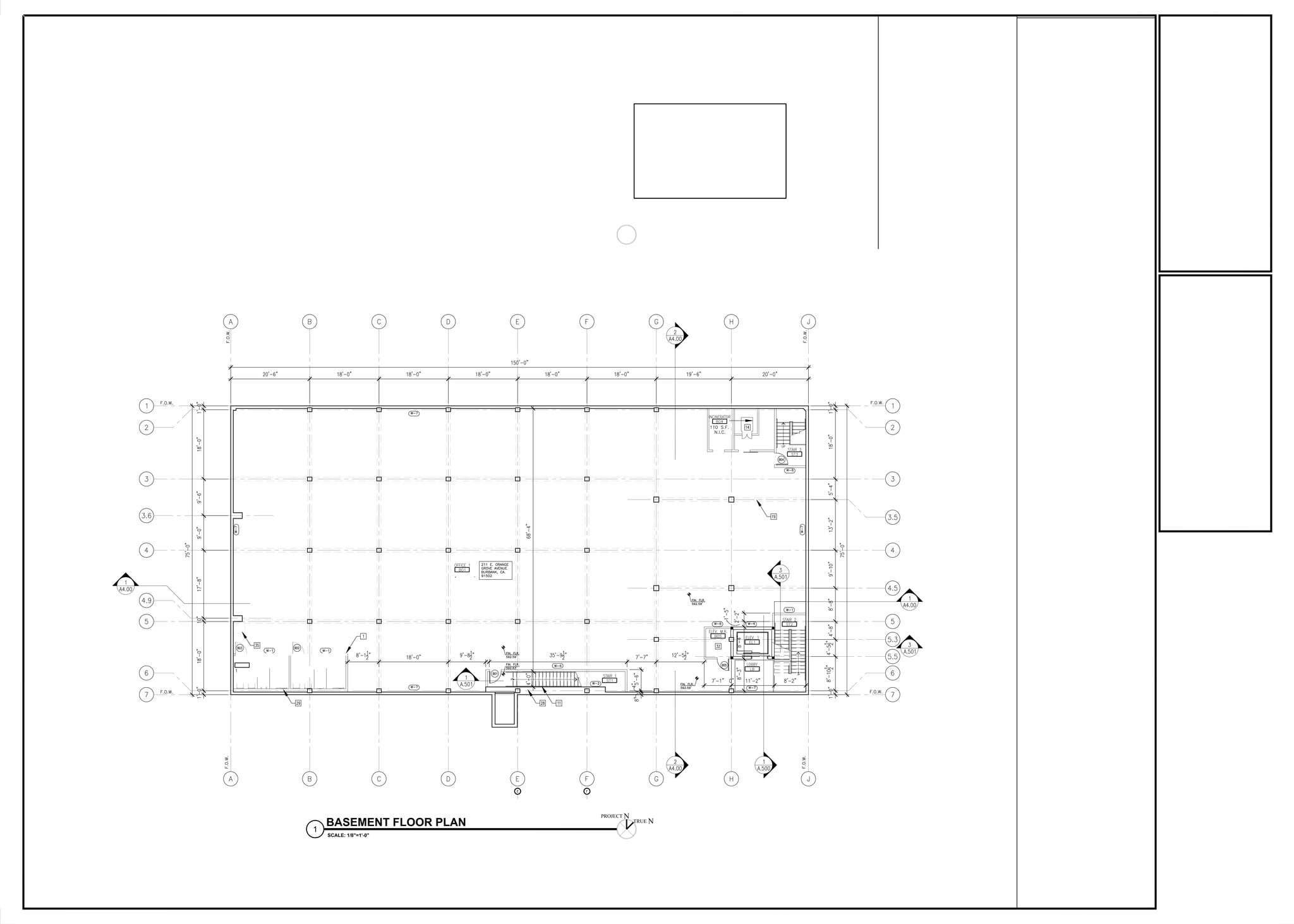 200 N San Fernando Blvd, Burbank, CA for lease Site Plan- Image 1 of 1