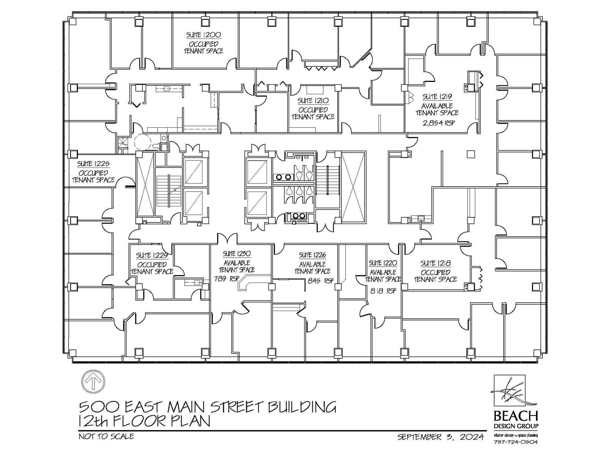 500 E Main St, Norfolk, VA for lease Floor Plan- Image 1 of 1