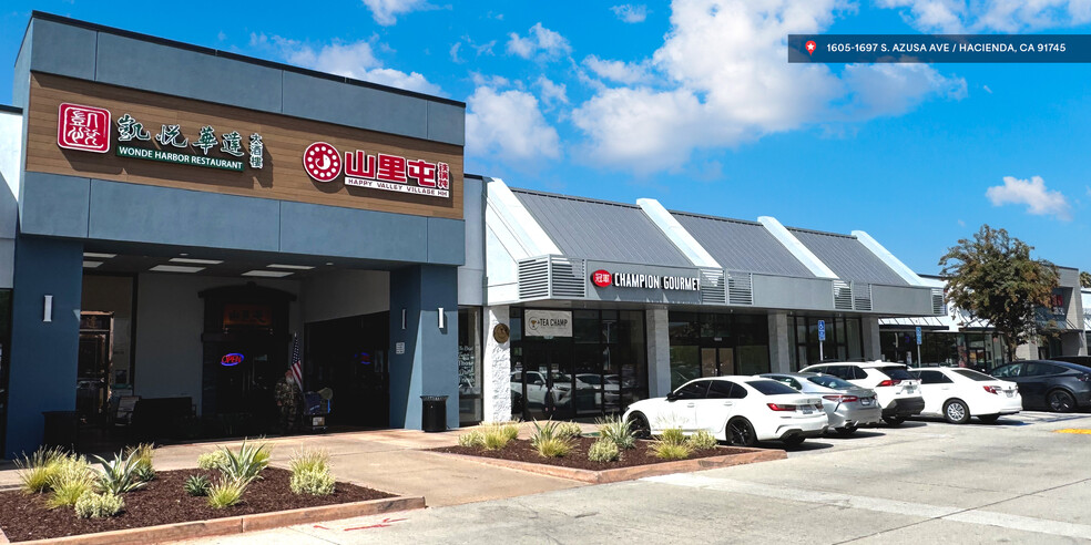 1605-1695 S Azusa Ave, Hacienda Heights, CA for lease - Building Photo - Image 2 of 5