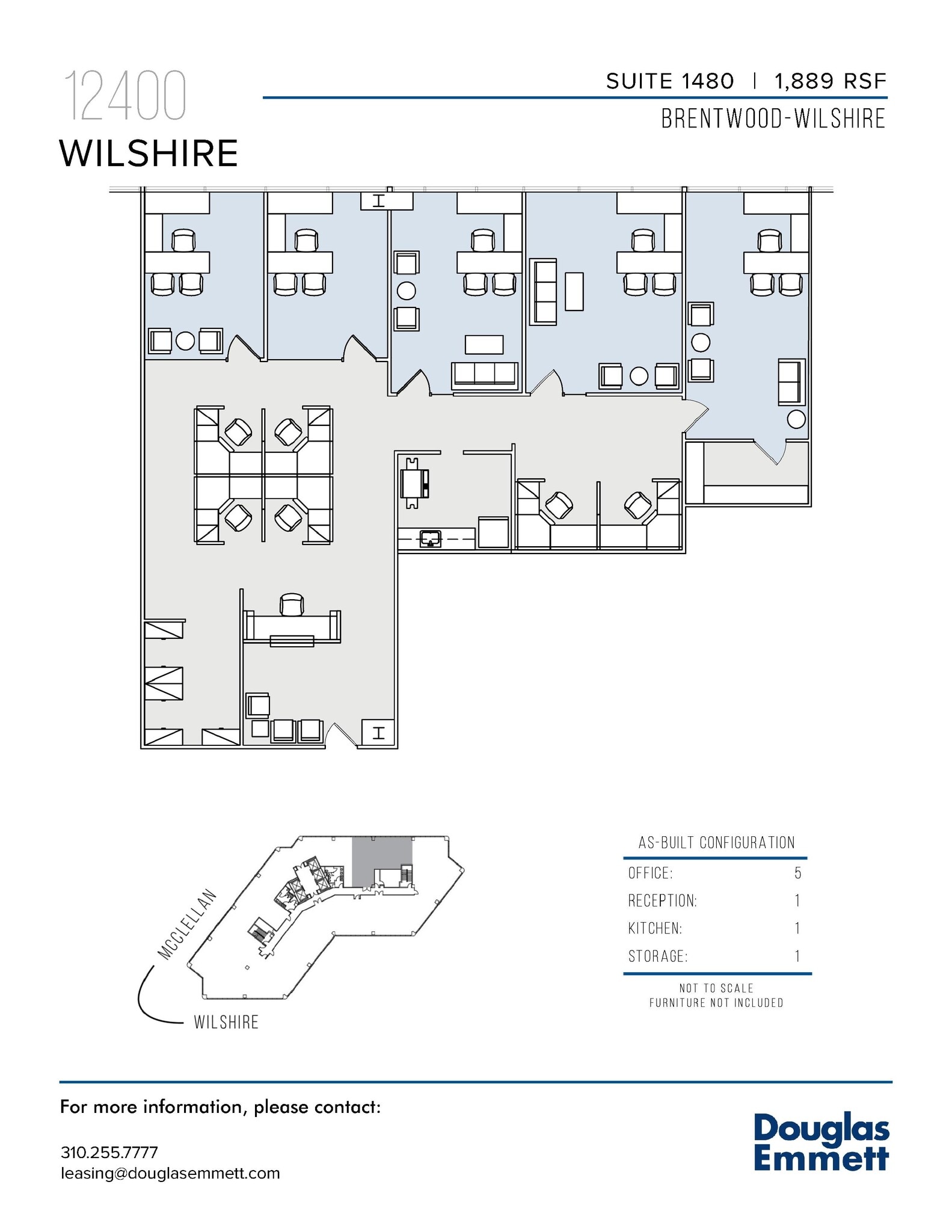 12400 Wilshire Blvd, Los Angeles, CA for lease Floor Plan- Image 1 of 1