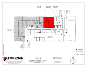 26711 Northwestern Hwy, Southfield, MI for sale Floor Plan- Image 2 of 2