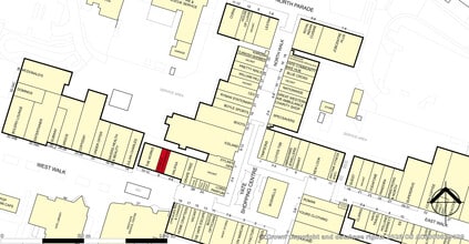1-21 West Walk, Yate for lease Site Plan- Image 2 of 2