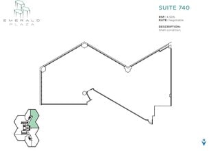 402 W Broadway, San Diego, CA for lease Floor Plan- Image 1 of 1