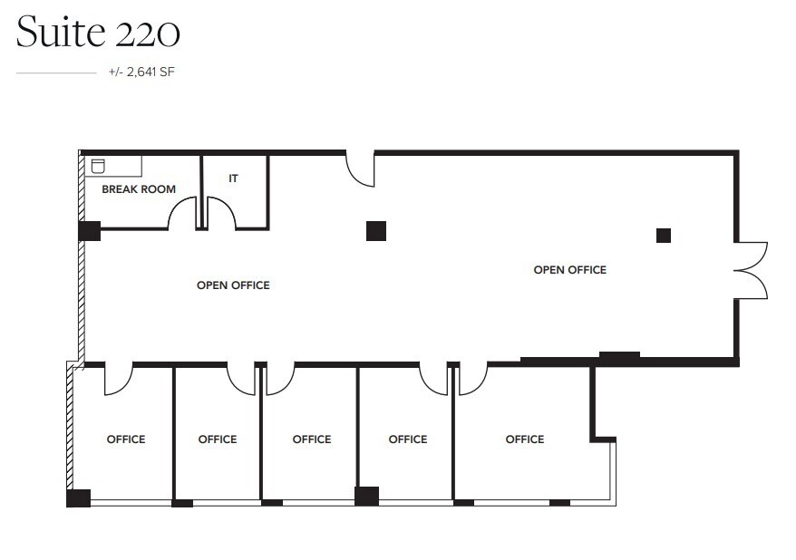 2424 SE Bristol St, Newport Beach, CA for lease Floor Plan- Image 1 of 1