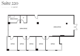 2424 SE Bristol St, Newport Beach, CA for lease Floor Plan- Image 1 of 1