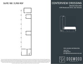 4538 Centerview Dr, San Antonio, TX for lease Floor Plan- Image 1 of 1