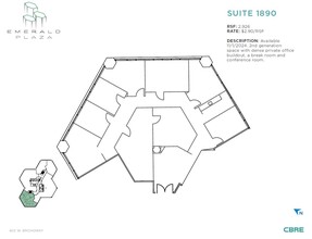 402 W Broadway, San Diego, CA for lease Floor Plan- Image 1 of 1