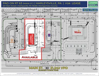 More details for 221 Main St, Harleysville, PA - Land for Lease