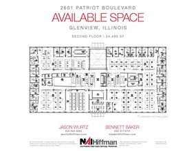 2601 Patriot Blvd, Glenview, IL for lease Floor Plan- Image 1 of 1