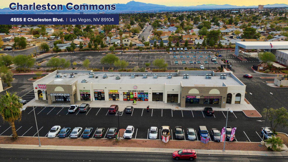 4555 E Charleston Blvd, Las Vegas, NV for lease - Building Photo - Image 1 of 4