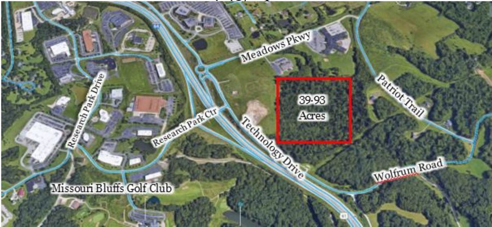 198 Wolfrum Rd, Weldon Spring, MO for sale - Aerial - Image 1 of 1