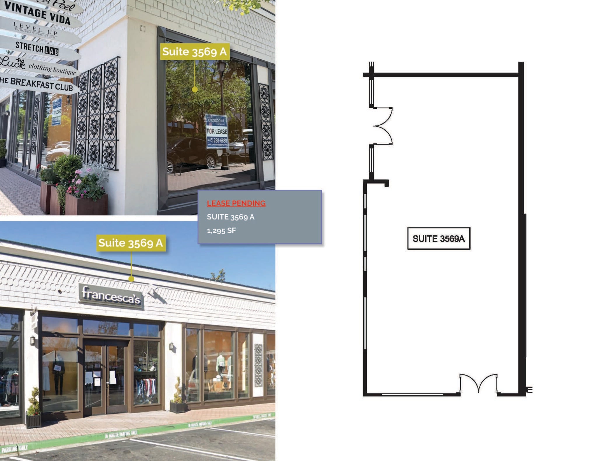 3569-3581 Mt Diablo Blvd, Lafayette, CA for lease Interior Photo- Image 1 of 1