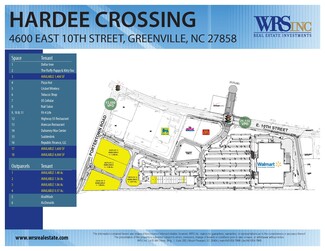 More details for 4600 E 10th St, Greenville, NC - Retail for Lease