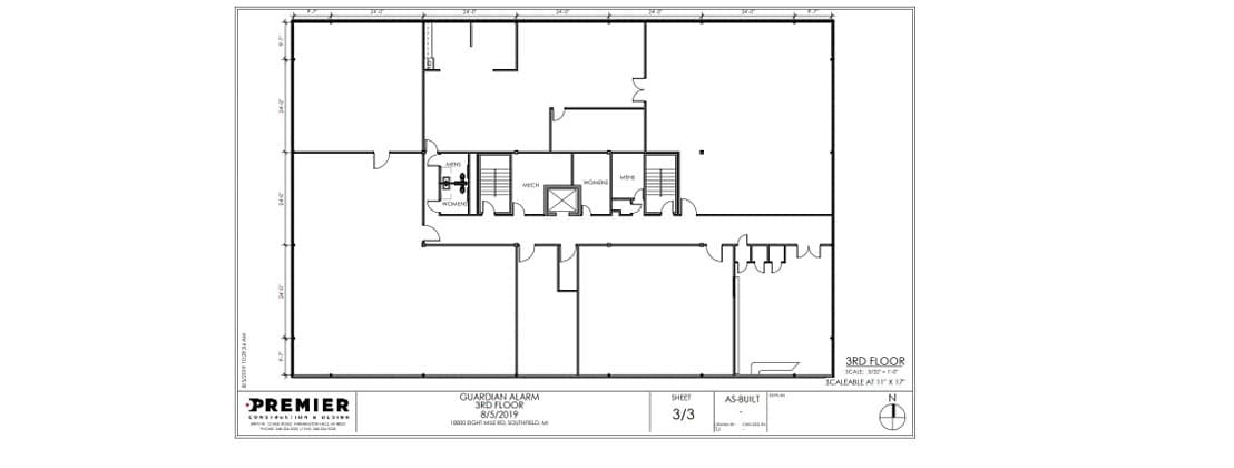 20800 Southfield Rd, Southfield, MI for lease Floor Plan- Image 1 of 1