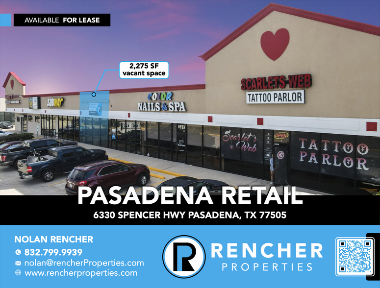 6330 Spencer Hwy, Pasadena, TX for lease - Building Photo - Image 1 of 5