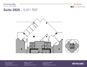 6 Concourse Pky NE, Atlanta, GA for lease Floor Plan- Image 1 of 1