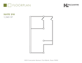 1212 E Lancaster Ave, Fort Worth, TX for lease Floor Plan- Image 1 of 1