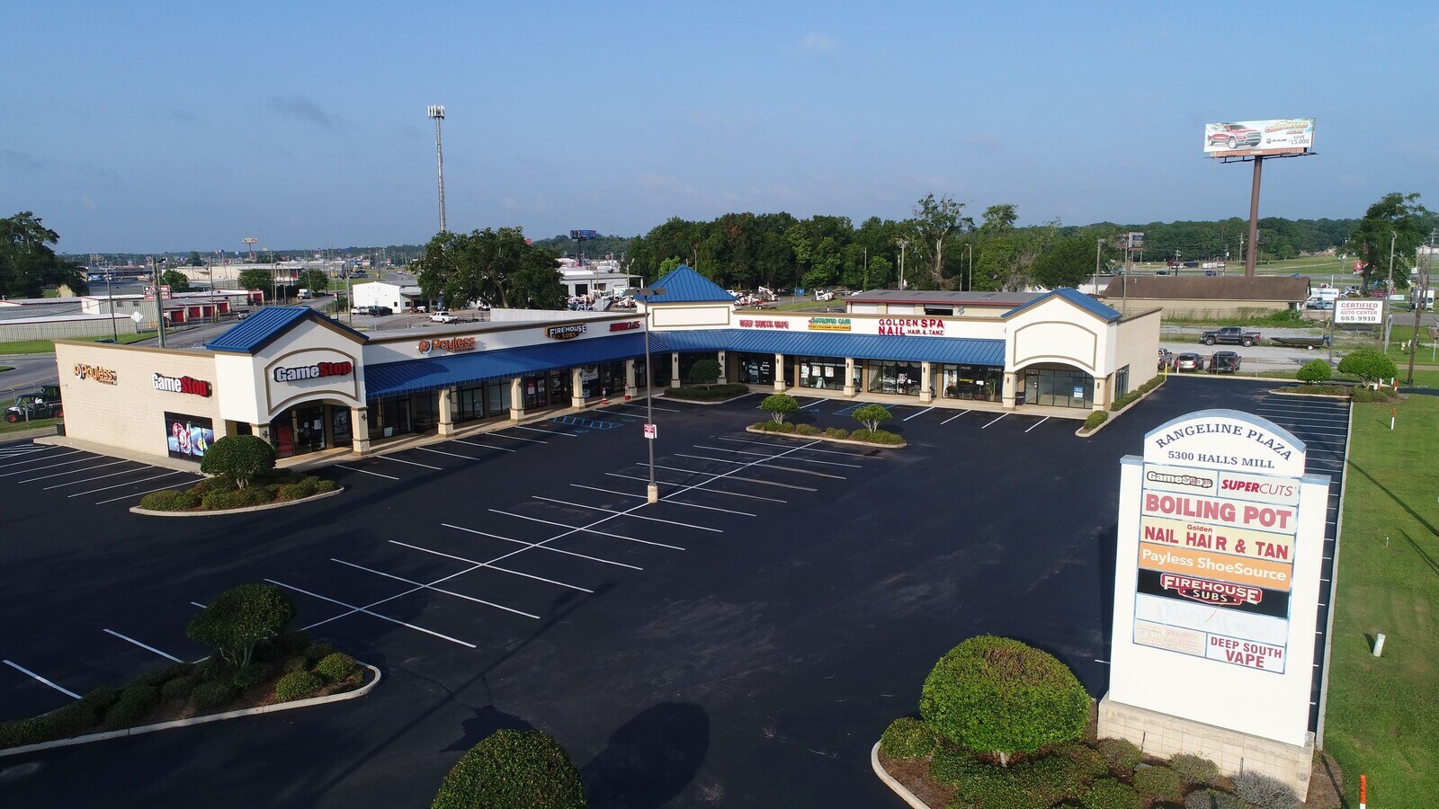 5300 Halls Mill Rd Mobile Al 36619 Rangeline Plaza Loopnet Com