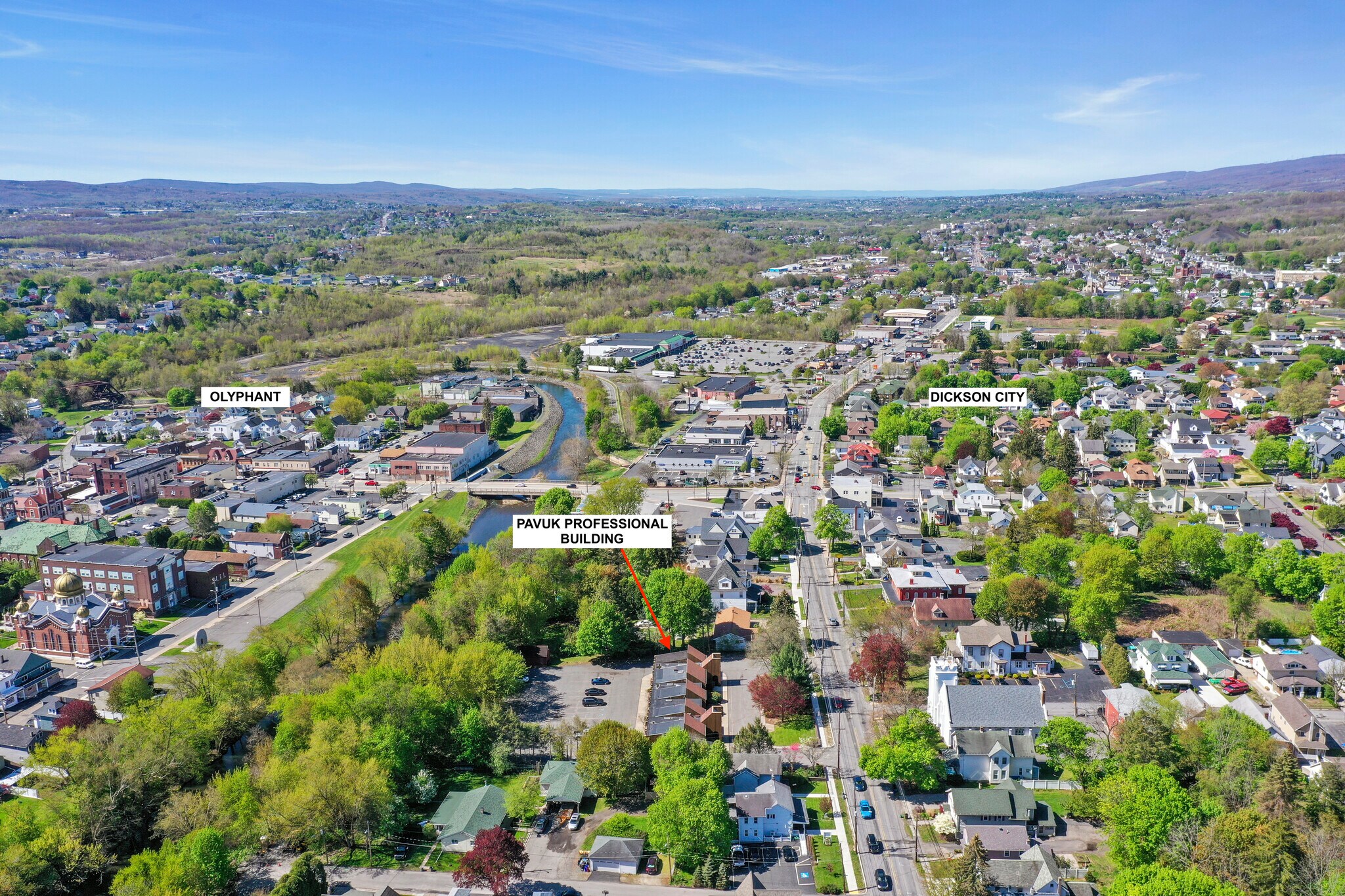 1801 Main St, Blakely, PA 18447 Pavuk Professional Building