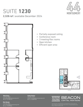 44 Montgomery St, San Francisco, CA for lease Floor Plan- Image 1 of 2