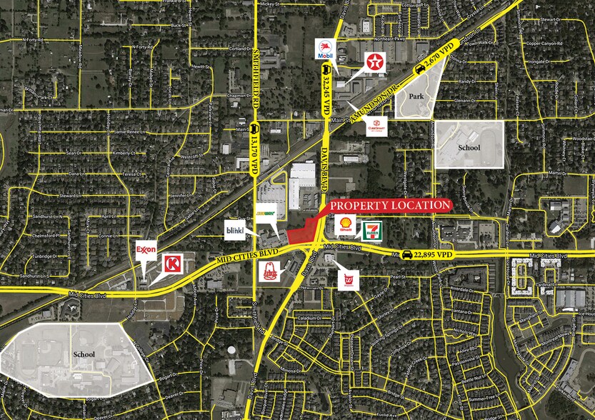 7901 Mid Cities Blvd, North Richland Hills, TX for sale - Building Photo - Image 1 of 3