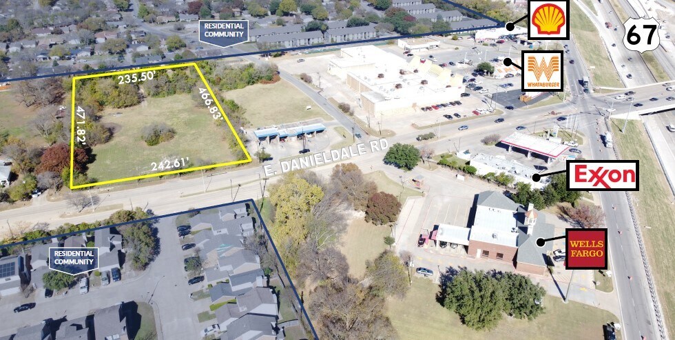 417 E Danieldale Rd, Duncanville, TX for sale - Building Photo - Image 1 of 1