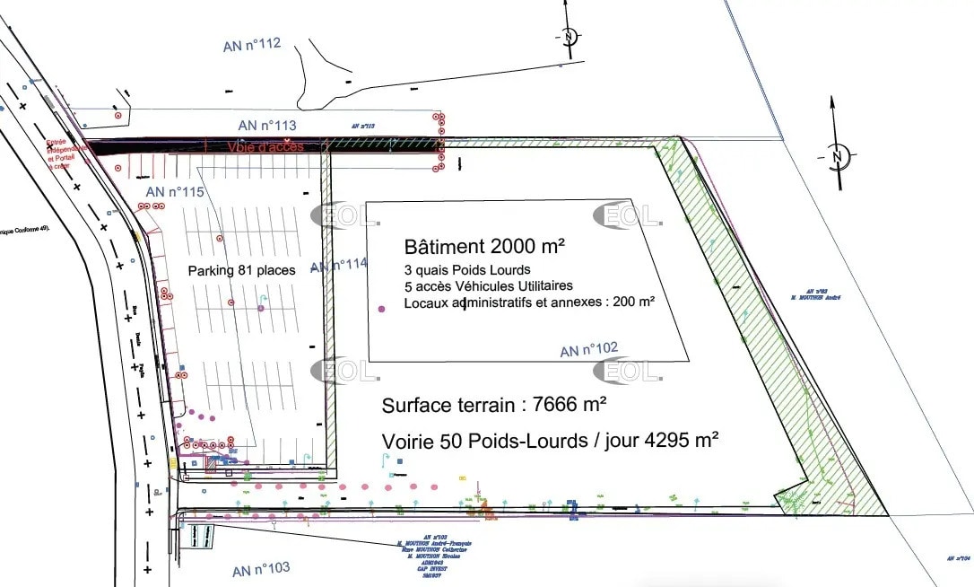 Flex in Chilly-Mazarin for lease Site Plan- Image 1 of 3