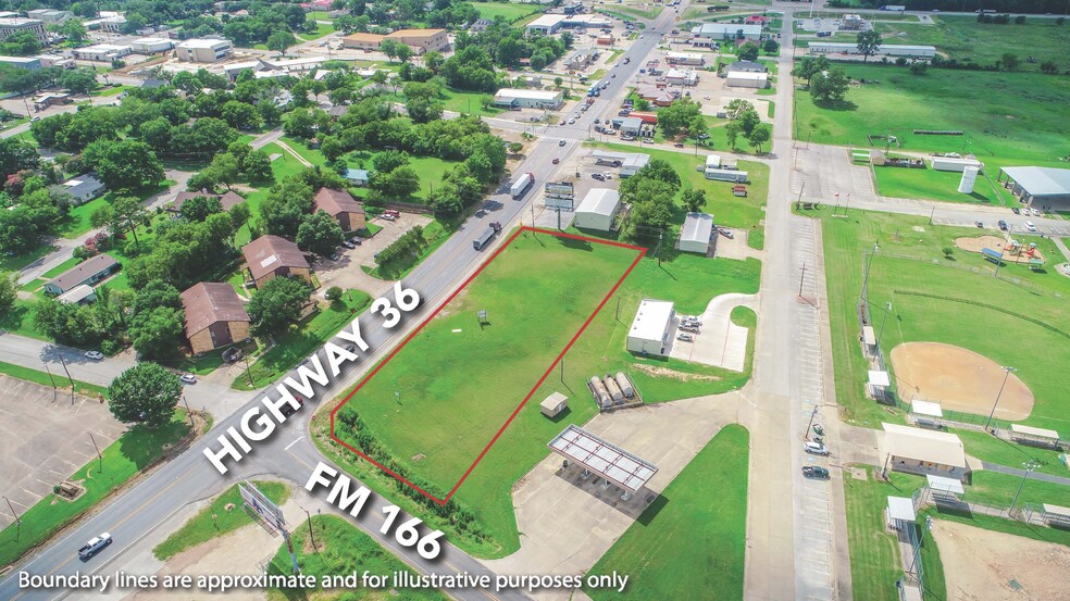 Corner Of Hwy 36 & Wright St, Caldwell, TX for sale - Building Photo - Image 1 of 18