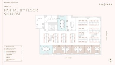 230 Park Ave, New York, NY for lease Floor Plan- Image 1 of 5