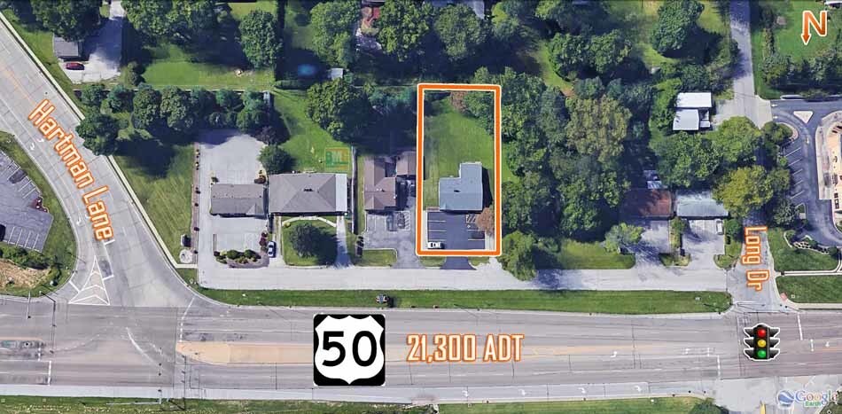 1317 W Highway 50, O'Fallon, IL for sale Aerial- Image 1 of 1