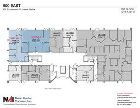 900 E Indiantown Rd, Jupiter, FL for lease Floor Plan- Image 1 of 3