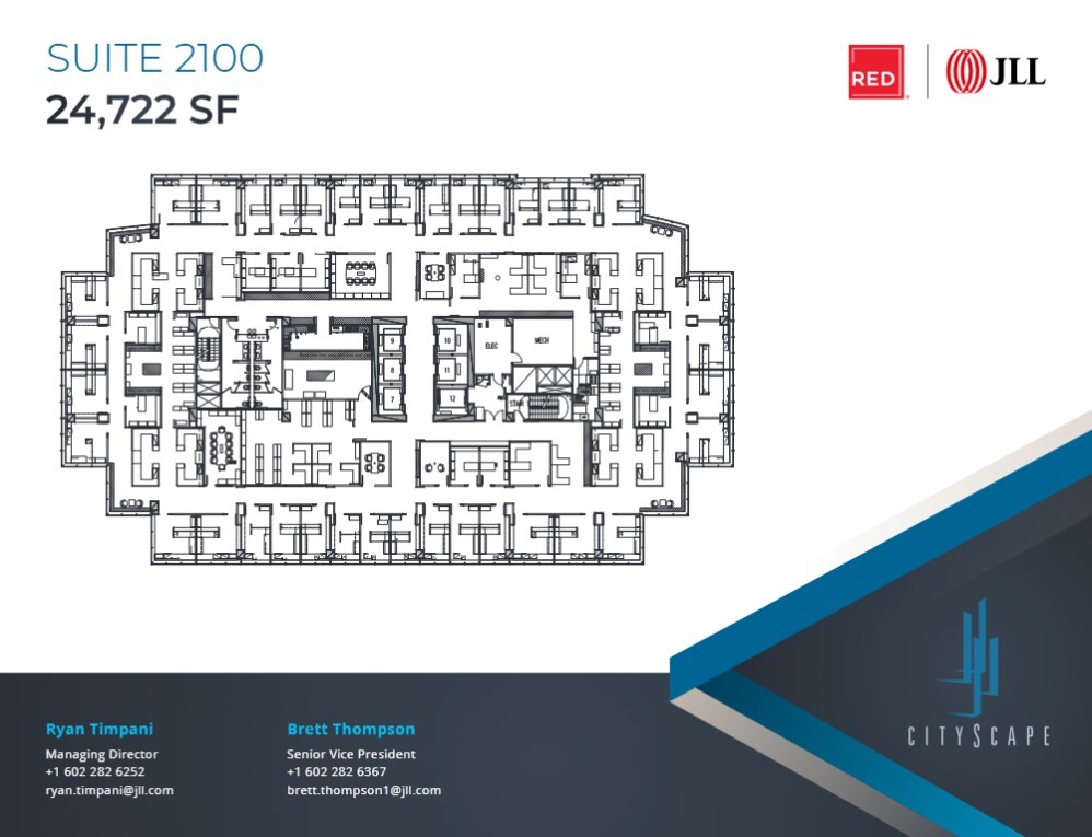 1 E Washington St, Phoenix, AZ for lease Floor Plan- Image 1 of 1