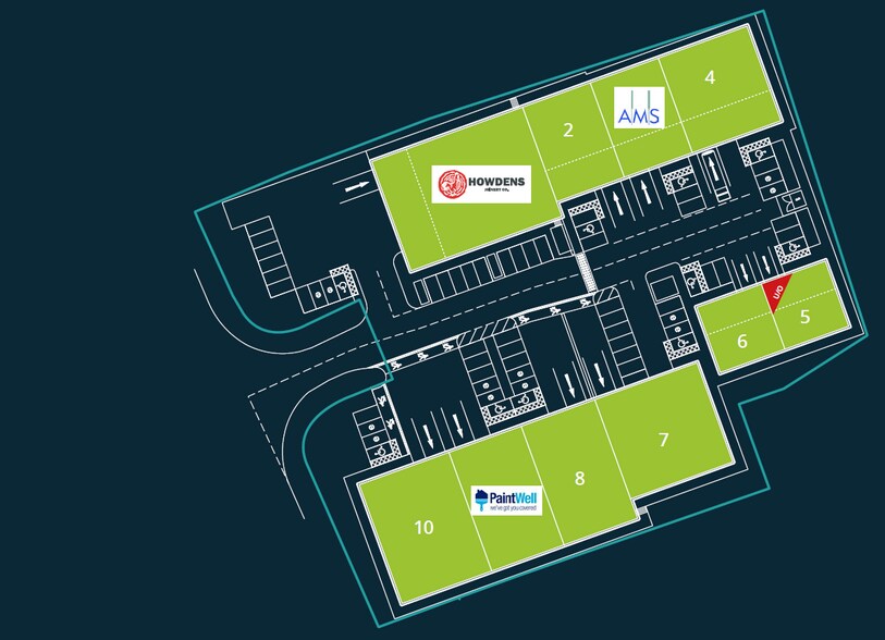 Viking Way, Congleton for lease - Site Plan - Image 3 of 3