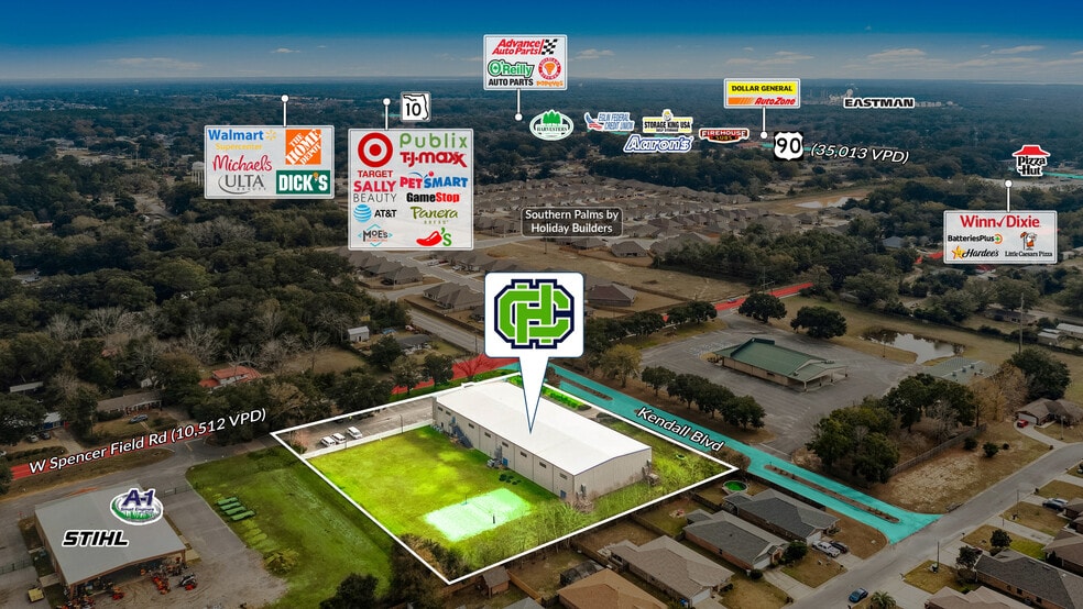 4805 W Spencer Field Rd, Pace, FL for sale - Building Photo - Image 2 of 5