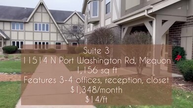 11514 N Port Washington Rd, Mequon, WI for lease - Commercial Listing Video 