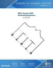 201 Redwood Shores Pky, Redwood City, CA for lease Floor Plan- Image 1 of 1