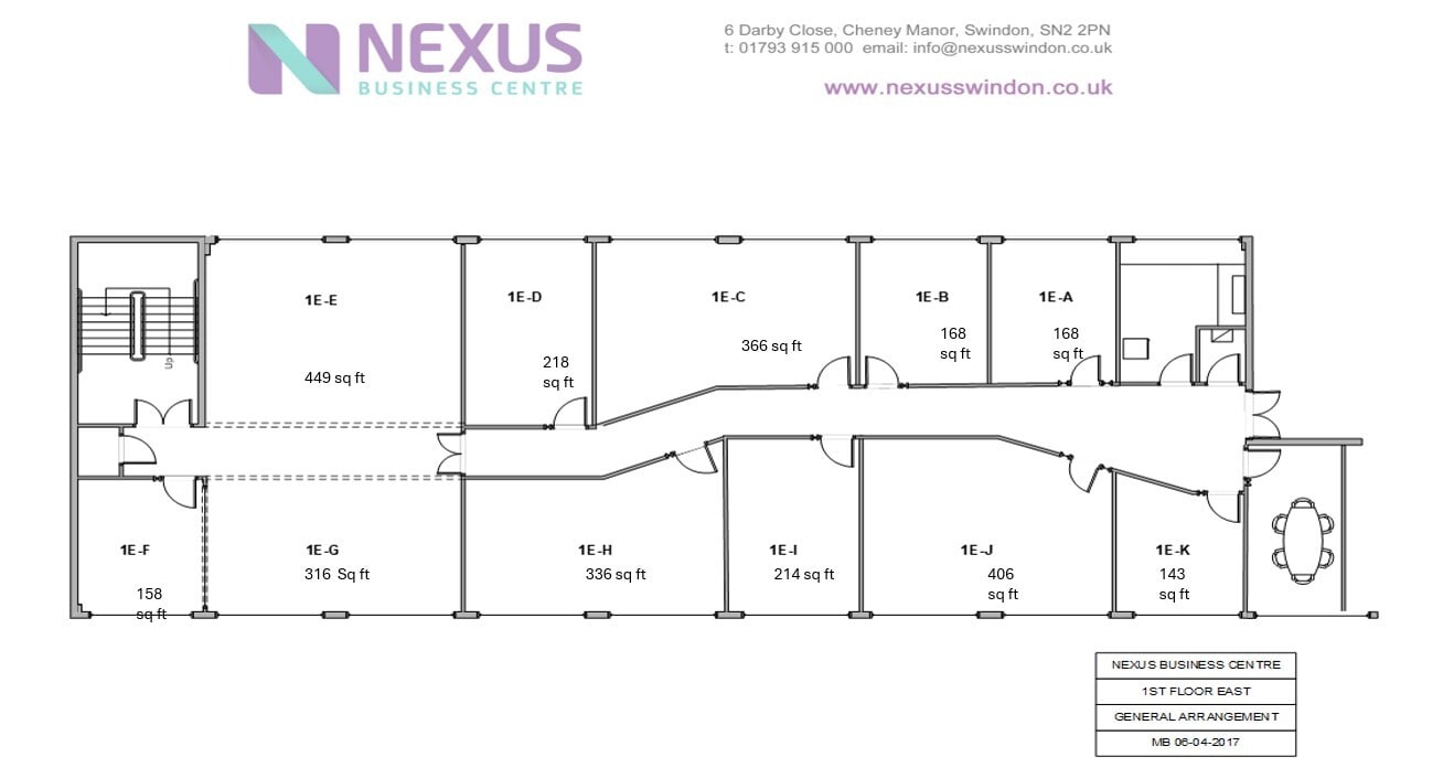 6 Darby Clos, Swindon for lease Floor Plan- Image 1 of 4