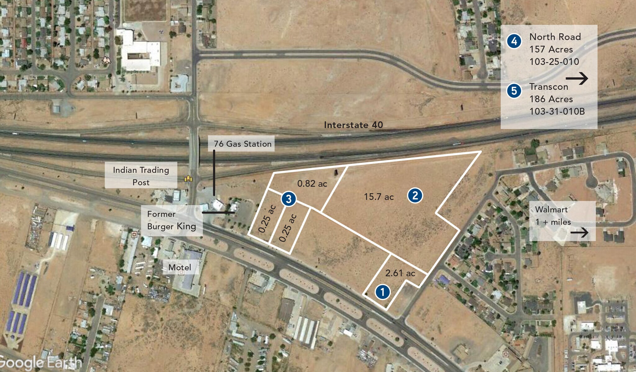 N Road & Sunset Rd, Winslow, AZ 86047 North Road