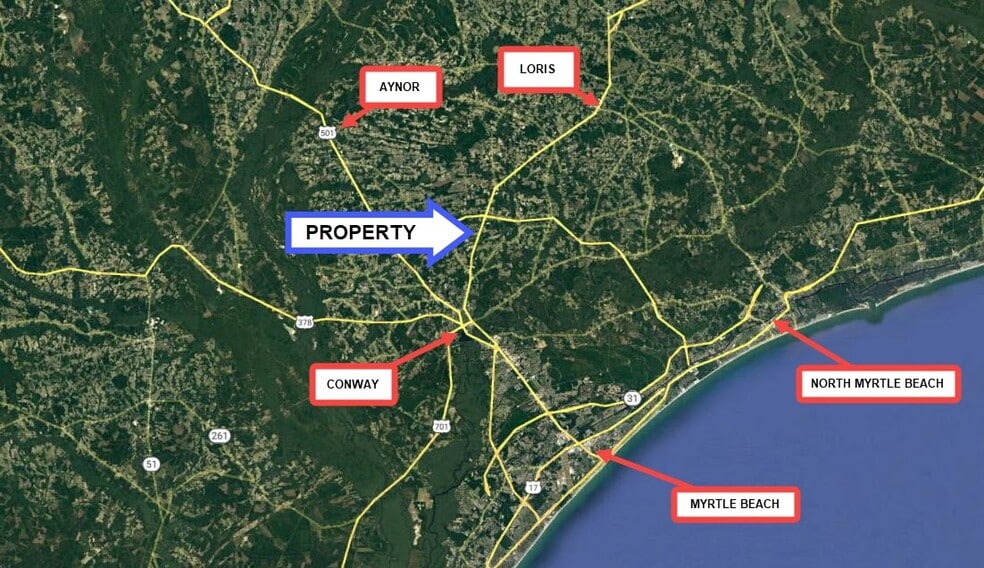 TBD Mount Pisgah Cemetery Road, Conway, SC for sale - Building Photo - Image 2 of 2