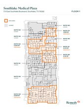 731 E Southlake Blvd, Southlake, TX for lease Floor Plan- Image 1 of 2
