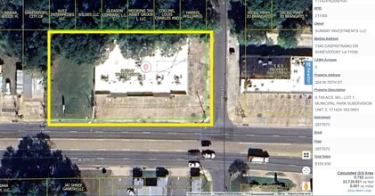304 W 70th St, Shreveport, LA for lease Aerial- Image 2 of 6