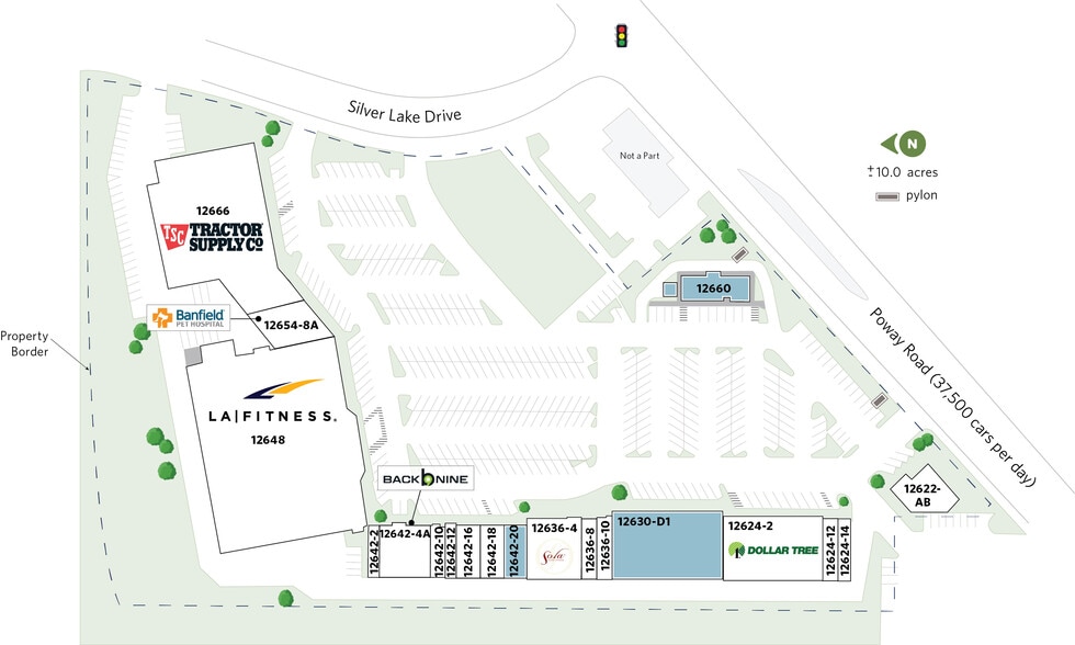 12622-12666 Poway Rd, Poway, CA for lease - Site Plan - Image 3 of 20