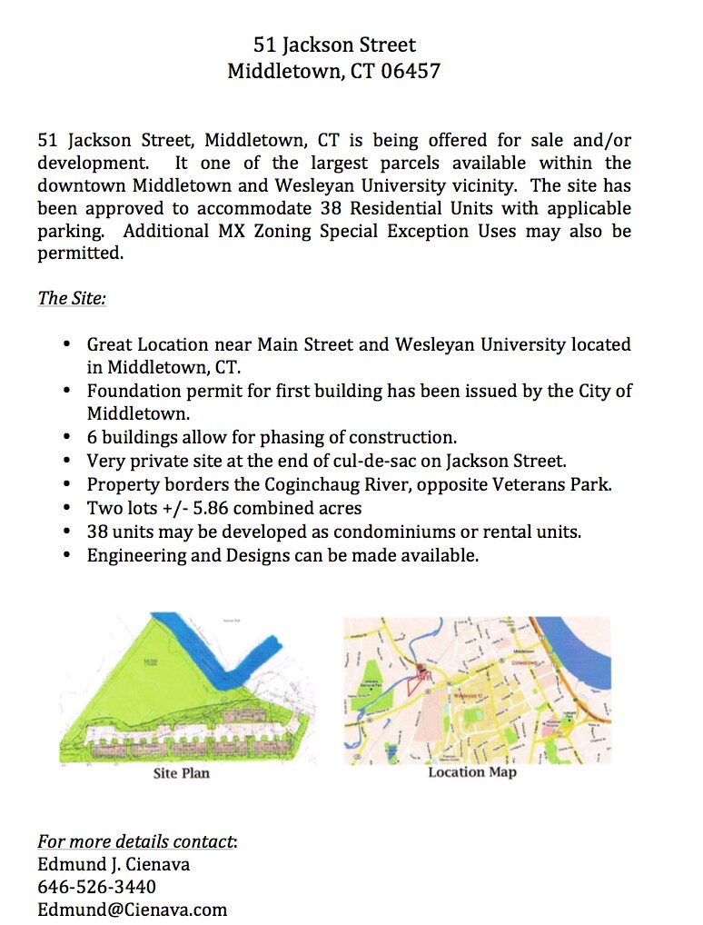 51 Jackson St, Middletown, CT for sale Building Photo- Image 1 of 1