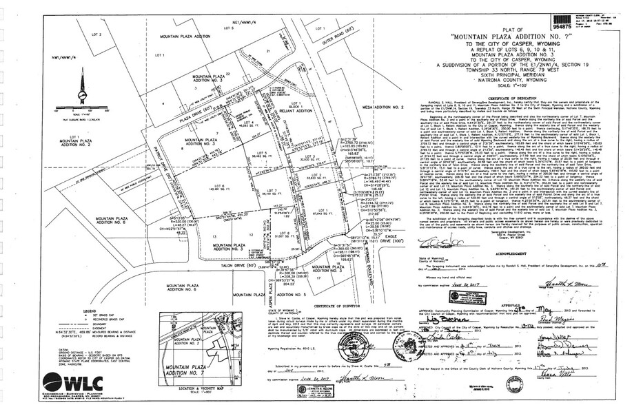 3307 Patriot, Casper, WY for sale - Plat Map - Image 3 of 3